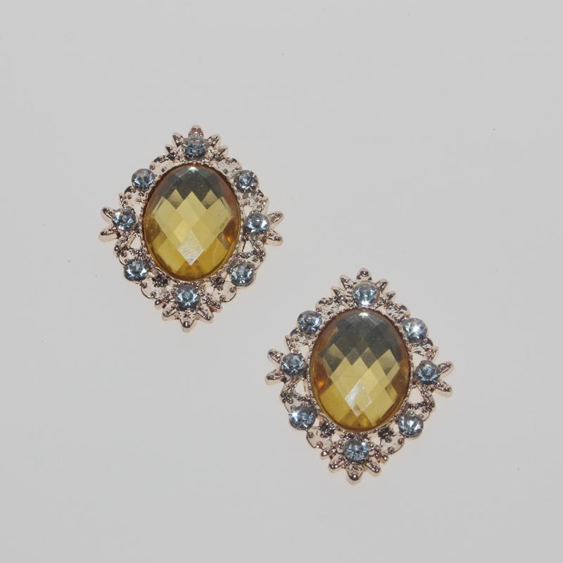 Embellishment Glue Craft - Glue on Embellishments Acrylic Alloy Oval
