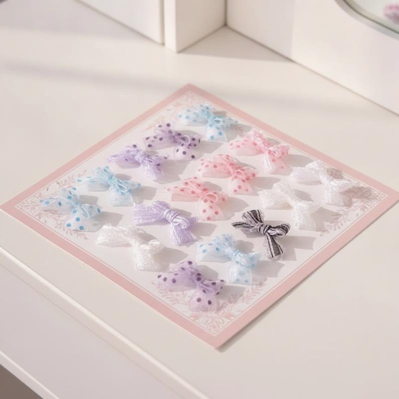 Small Dot Bowknot Planar Patch - Embellishments For Scrapbooking review and price