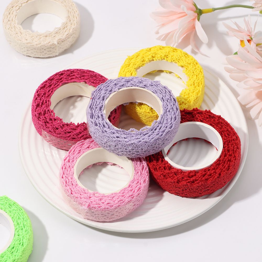 2Yards/pc Lace Tapes Sticker S - Lace Ribbon Trim review and price