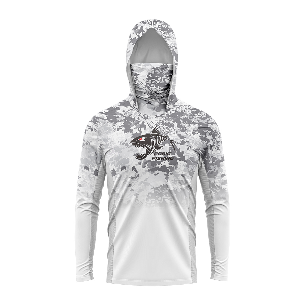 UPF50+ Hooded Fishing Shirt Bu - Embellish Knit review and price