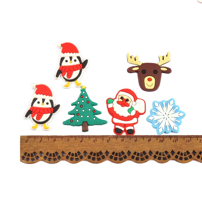20pcs 3-4cm Santa Claus/Pengui - Christmas Craft Embellishment review and price