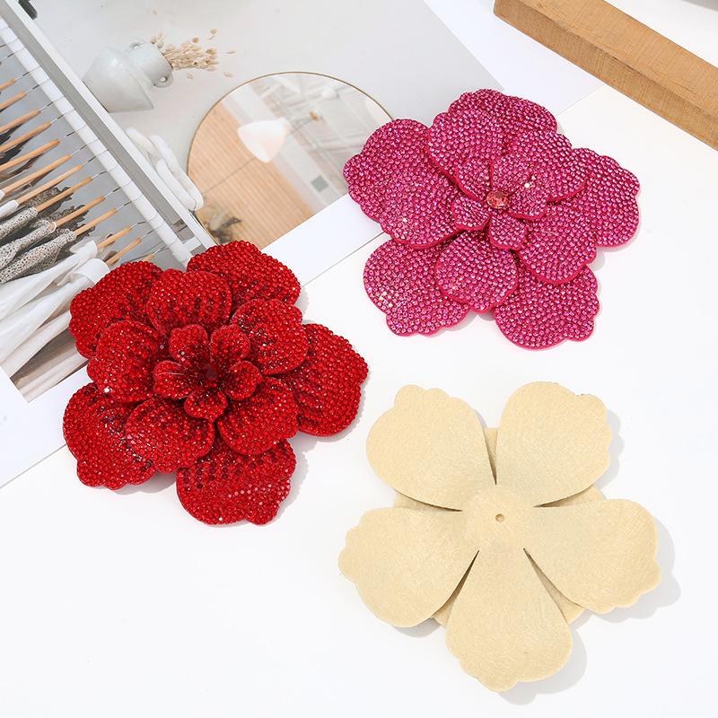 1pc Three-dimensional Camellia - Craft Embellishment review and price