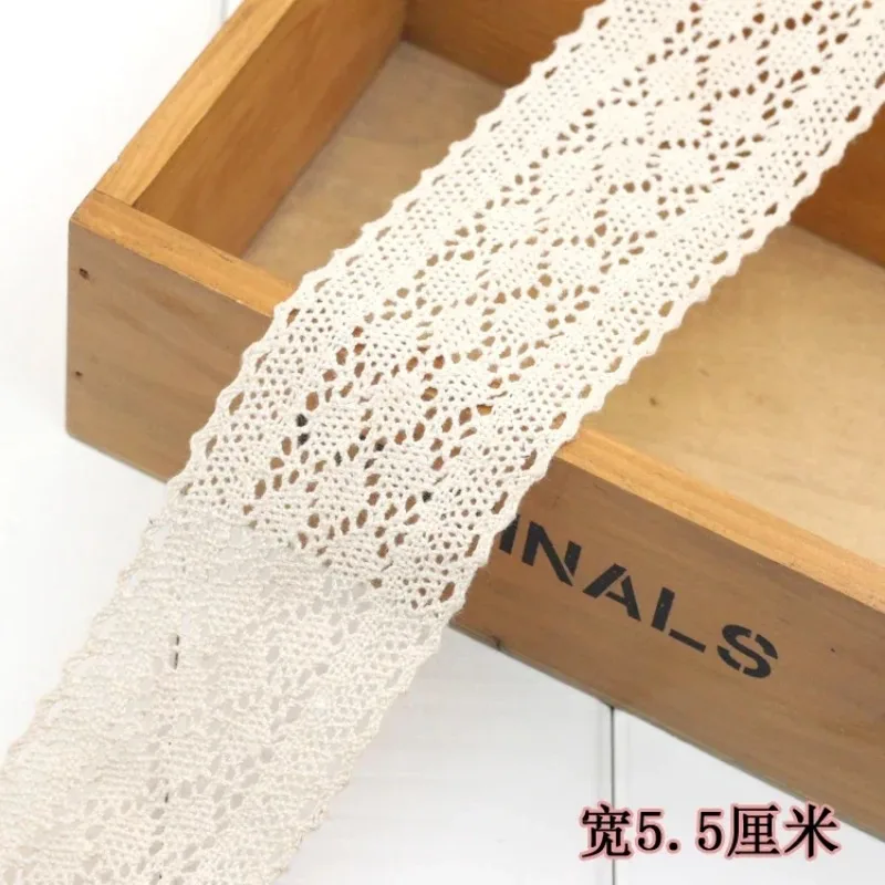 Ivory White Cotton Lace Trim R - Lace Ribbon Trim review and price