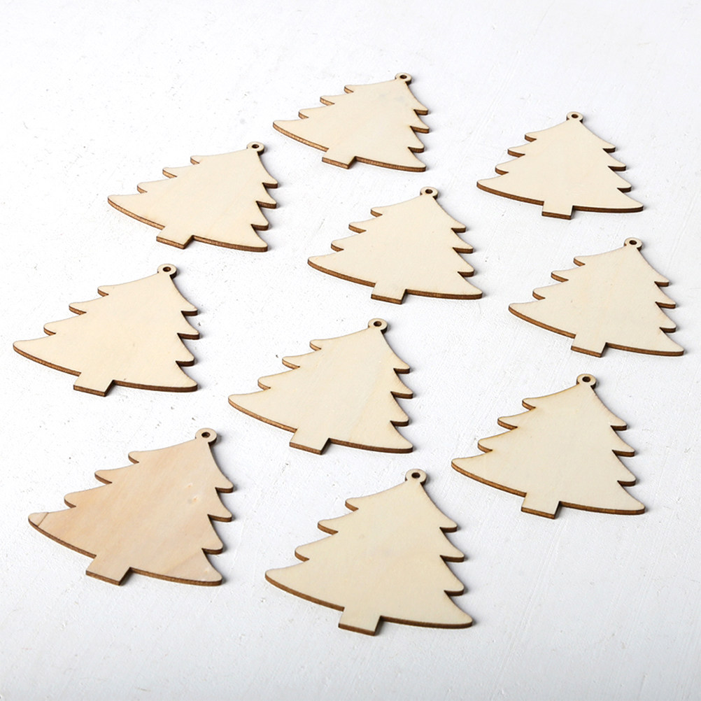 10Pcs Unfinished Wooden Christ - Christmas Craft Embellishment review and price