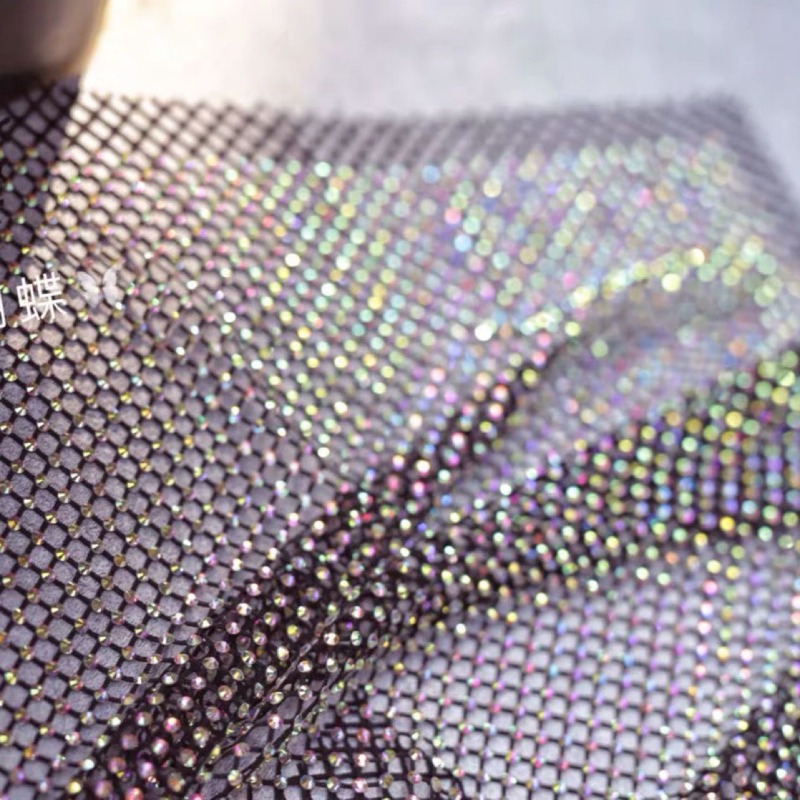 Mistlace Stretch Rhinestone Fi - Crystal Mesh Fabric review and price