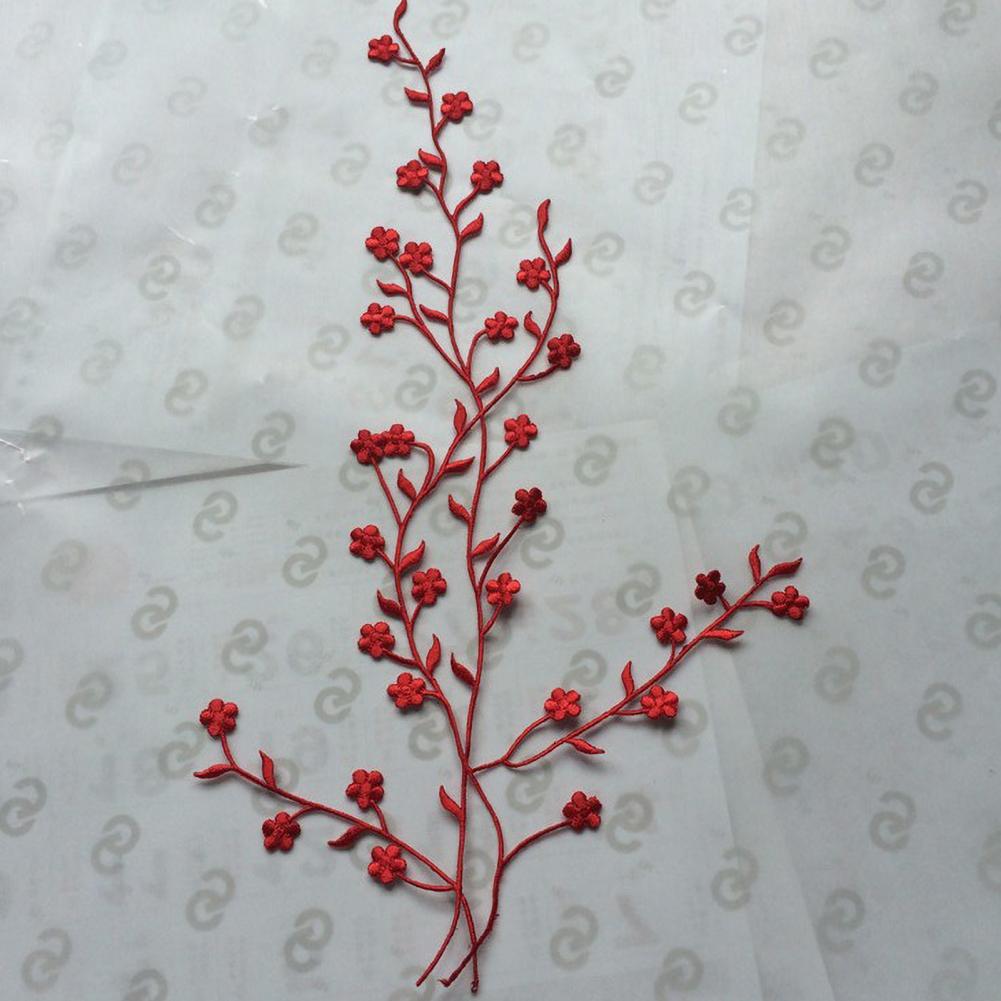 3D Flower Applique Plum Blosso - Applique Patch Flower review and price