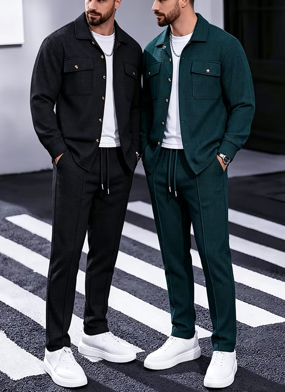 Men's Spring and Autumn Hot St - Embellish Knit review and price