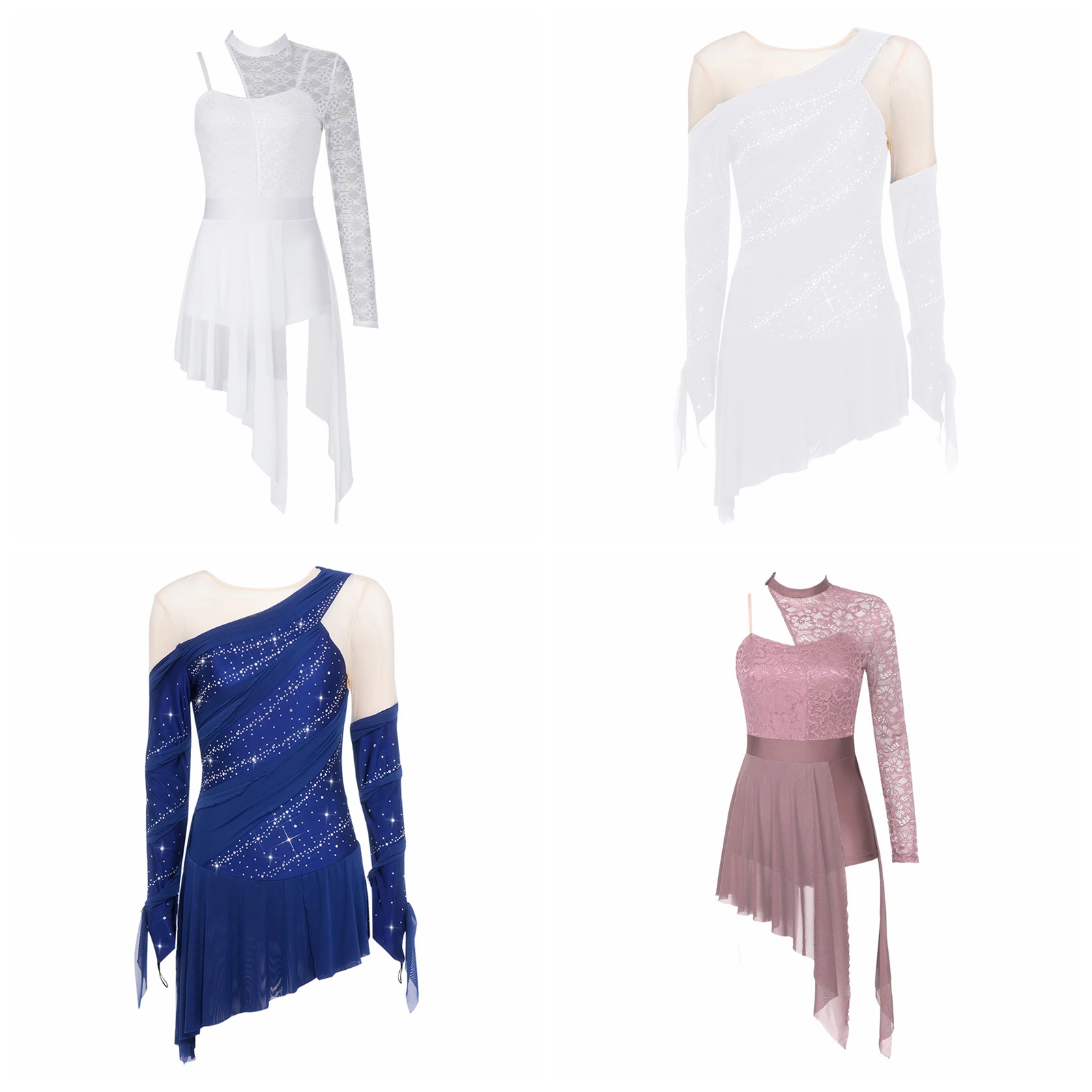 Women Rhinestone Lyrical Dance - Rhinestone Banding Trim review and price
