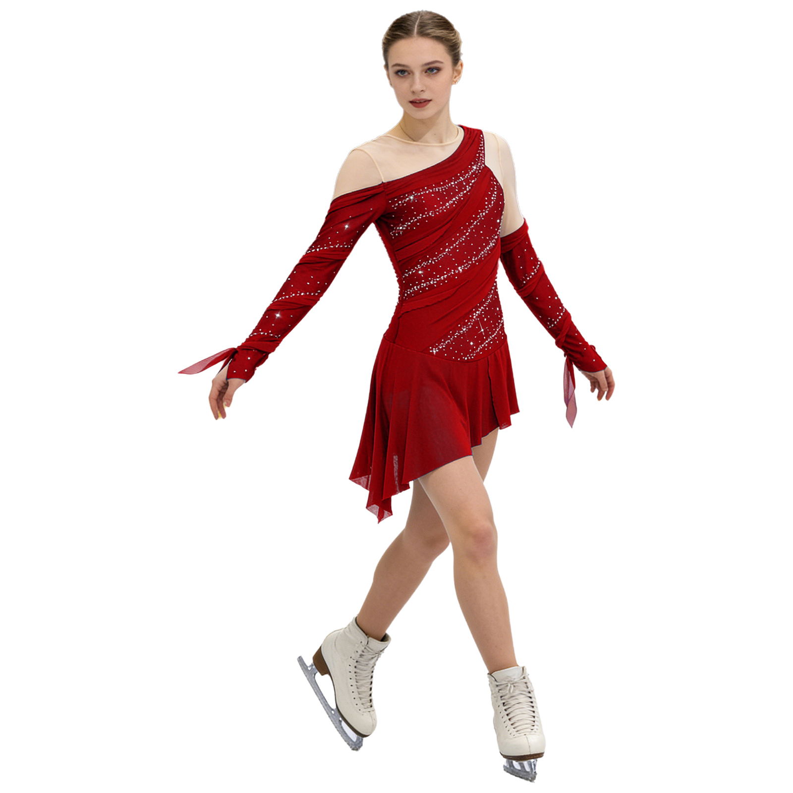 Women Rhinestone Lyrical Dance - Rhinestone Banding Trim review and price