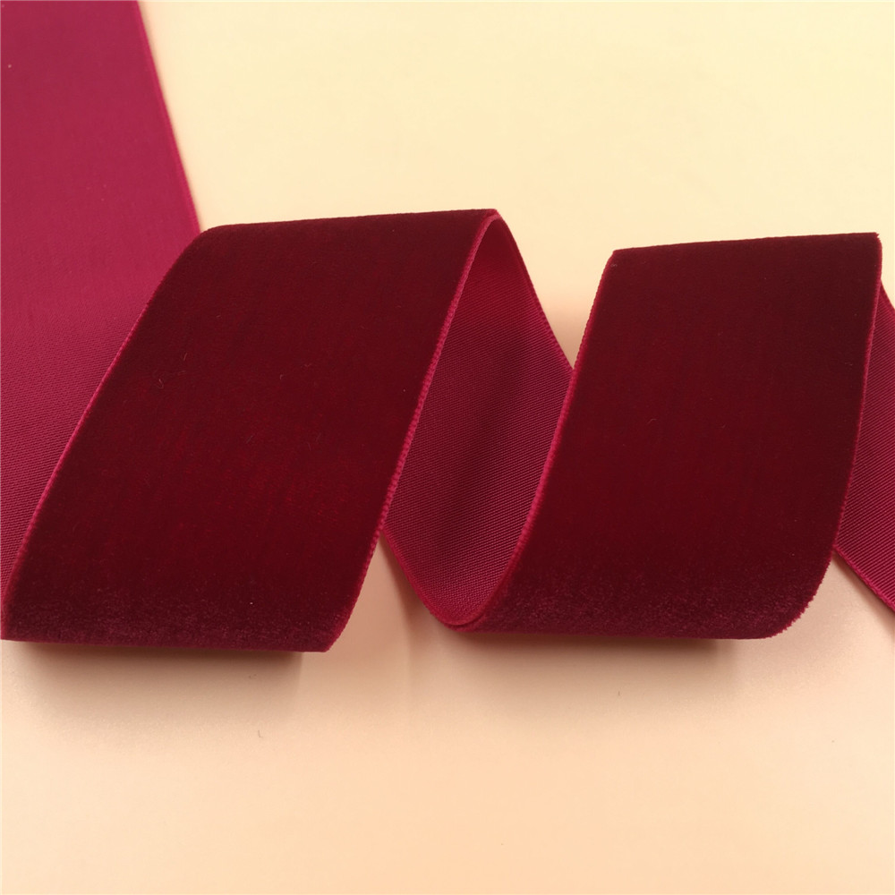 38MM 1Yard 3Yards 5Yards Wine  - Velvet Ribbon Roll review and price
