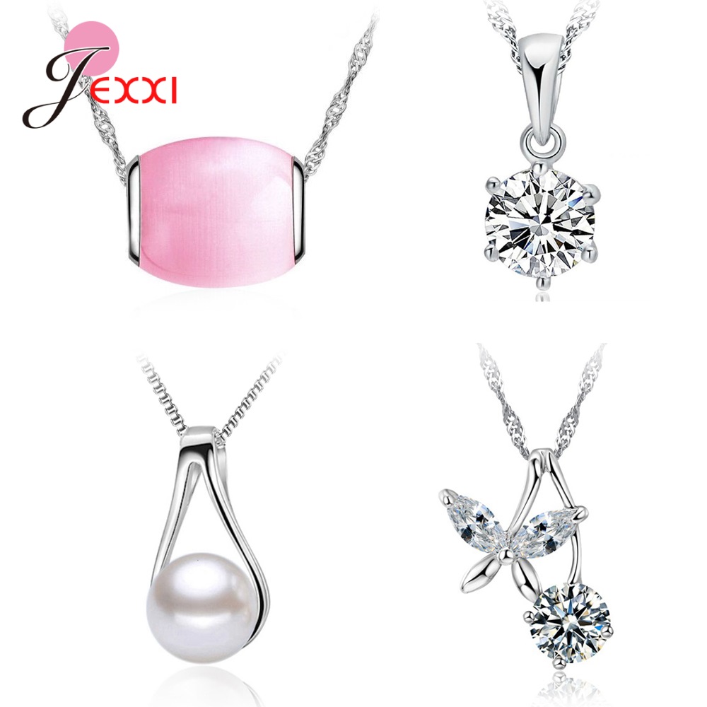 4pcs/Lot 925 Sterling Silver J - Pearl Trim Chain review and price