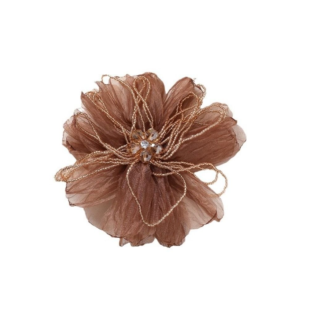 Organza Fabric Flower Patch Be - Crystal Mesh Fabric review and price