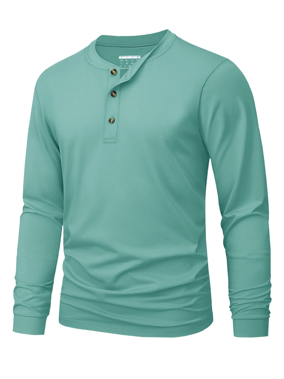 Men's Henley T-Shirt Simple So - Embellish Knit review and price
