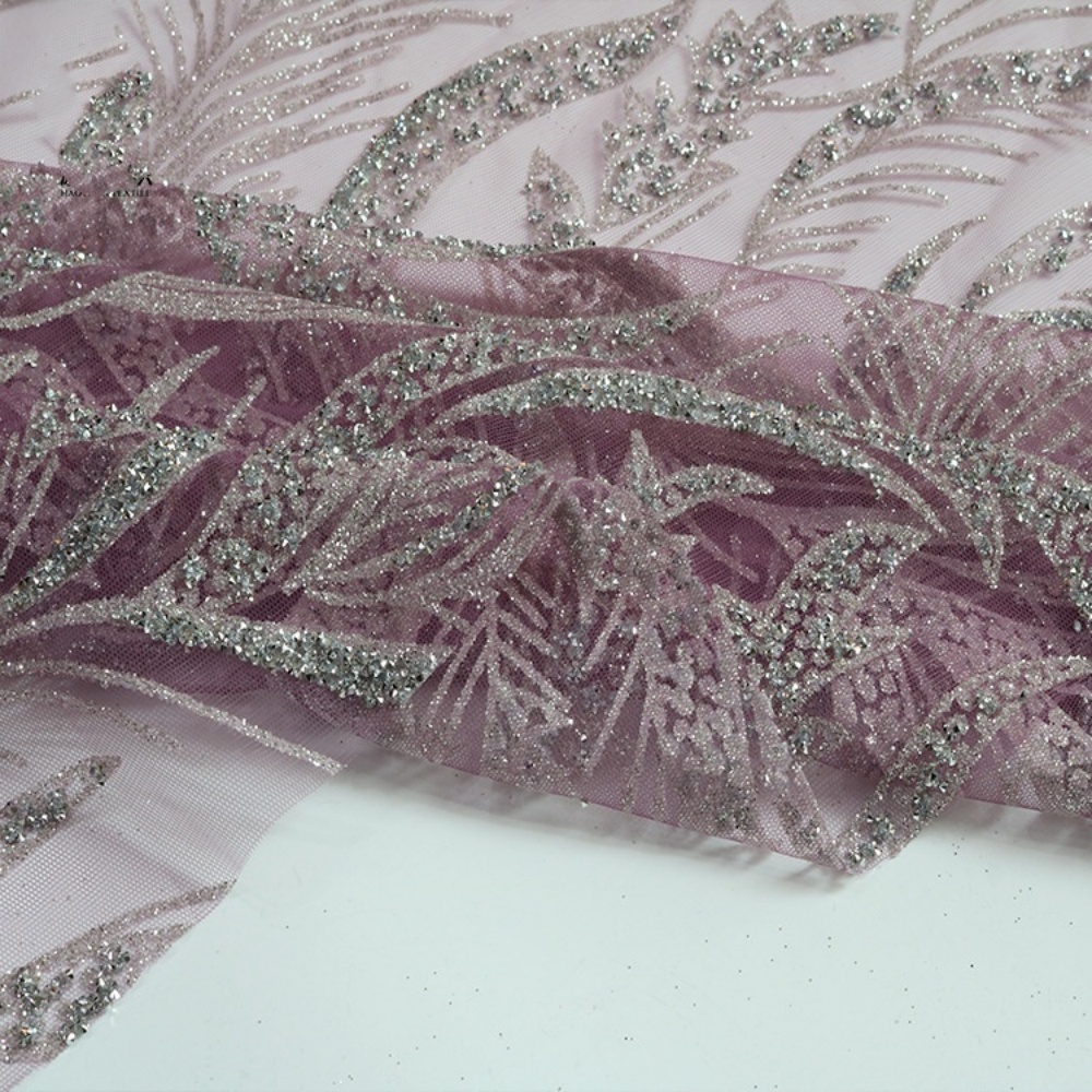 10 Hot Stamping Powder Pattern - Crystal Mesh Fabric review and price